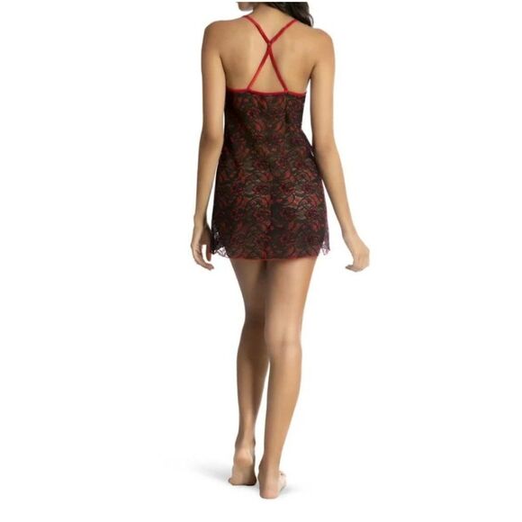 Secret Treasures Women’s Plus Black & Red Floral Lace Lingerie/Sleepwear Size 2X - Picture 2 of 10